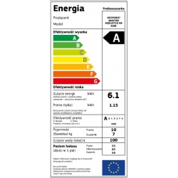 PRALKO-SUSZARKA AQD1071D 69 EU/B - F085835